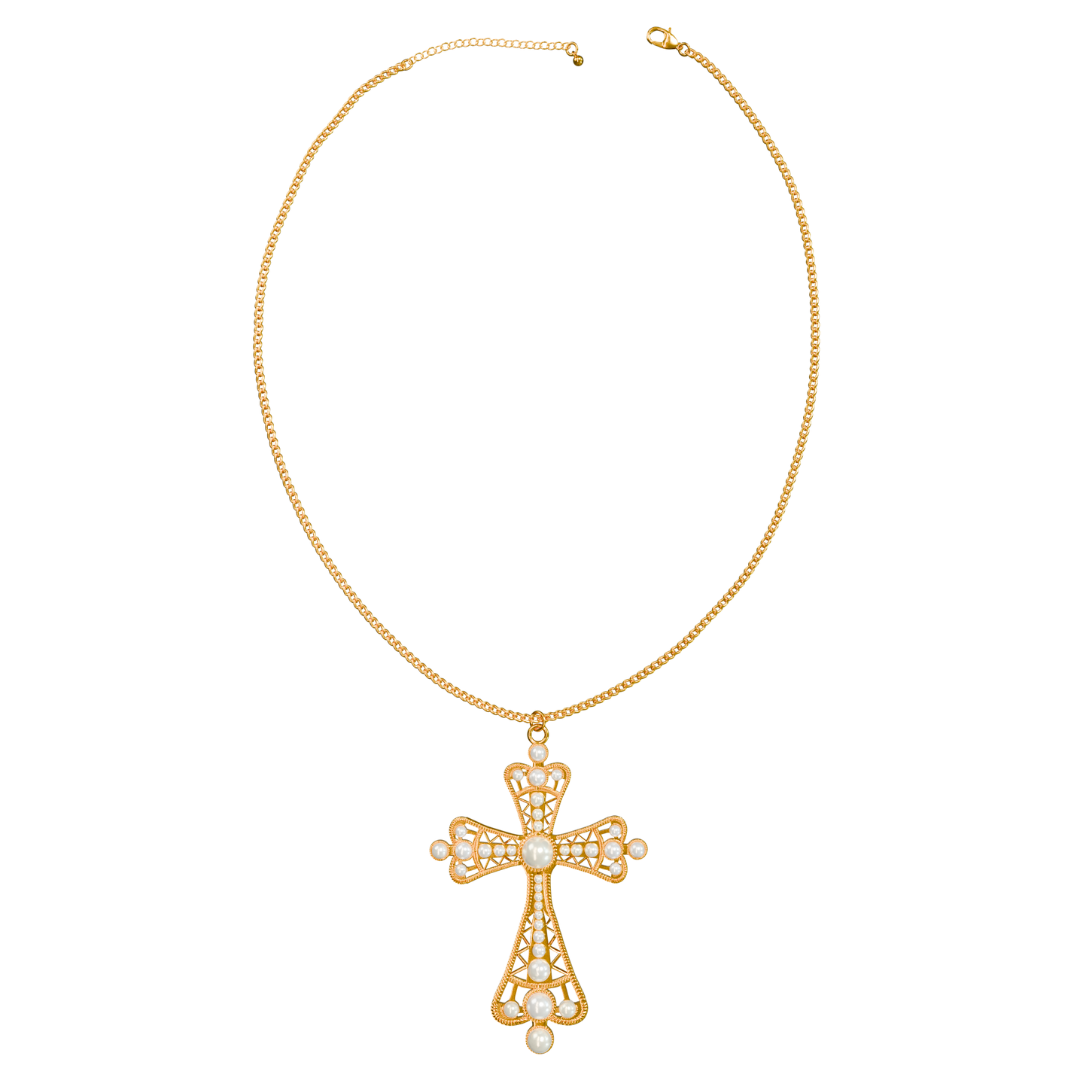 PEARL BAROQUE JX/G NECKLACE