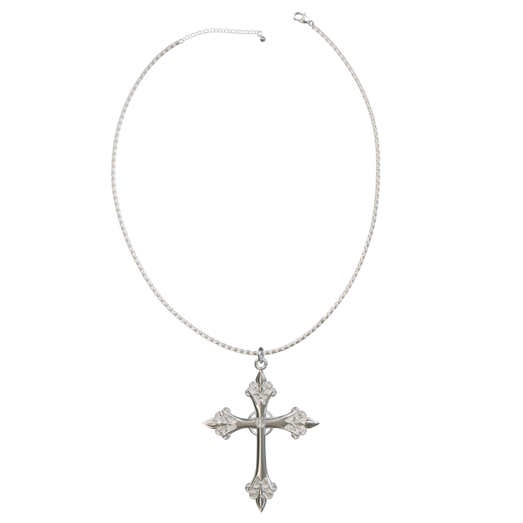 CELESTINE CROSS SN/S NECKLACE
