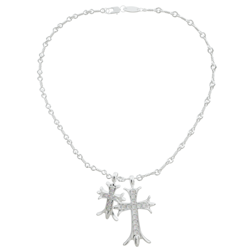 DUAL CROSS SD/X NECKLACE