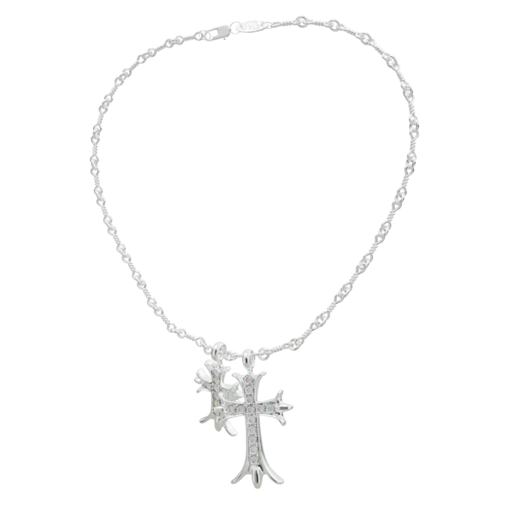 DUAL CROSS SD/X NECKLACE