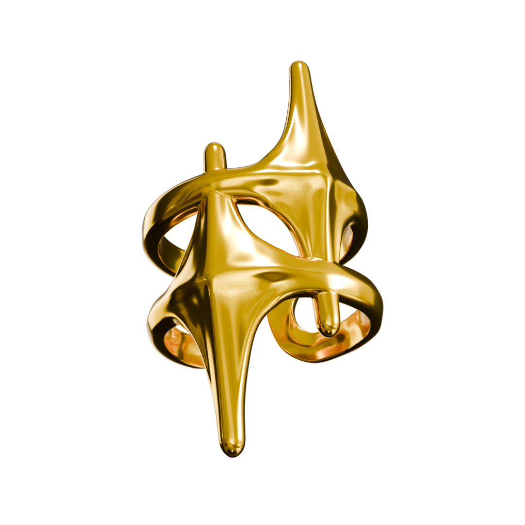 CHROME SUPERNOVA G/SR RING